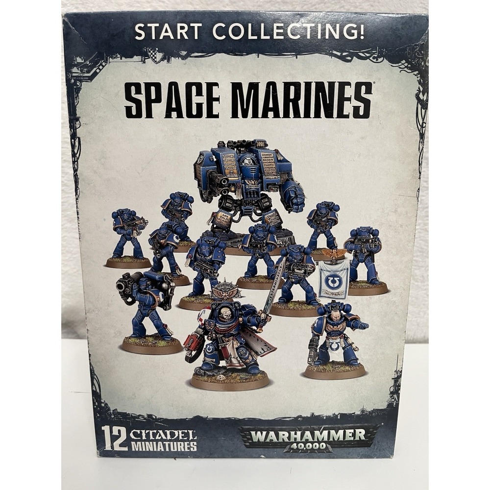 Start Collecting Space Marines - Warhammer 40K Set Figures